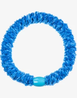 Kknekki Velvet Hair Tie - Electric Blue Hot