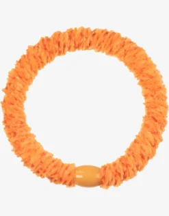 Kknekki Velvet Hair Tie - Orange Hot