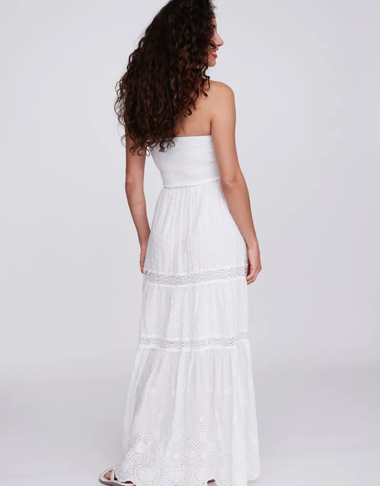 Pia Rossini Zahara Maxi Dress - White Hot